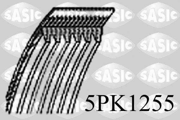 Поликлиновой ремень   5PK1255   SASIC