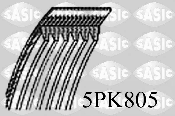 Поликлиновой ремень   5PK805   SASIC