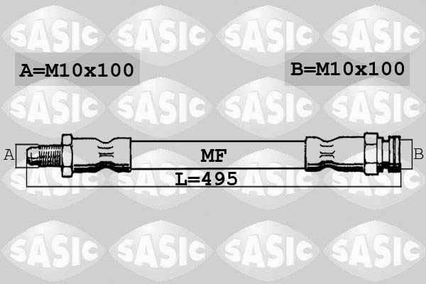Гальмівний шланг   6600016   SASIC