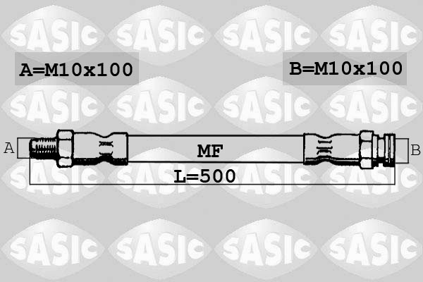 Гальмівний шланг   6600017   SASIC