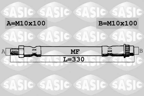 Тормозной шланг   SBH4091   SASIC