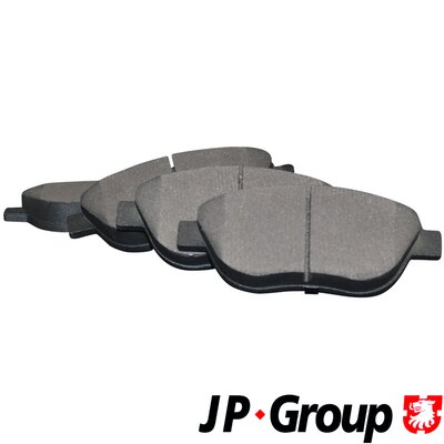 Комплект тормозных колодок, дисковый тормоз   1263602110   JP GROUP
