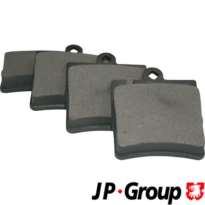 Комплект тормозных колодок, дисковый тормоз   1363700610   JP GROUP