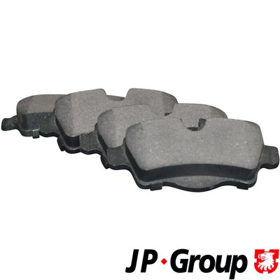 Комплект тормозных колодок, дисковый тормоз   6063700210   JP GROUP