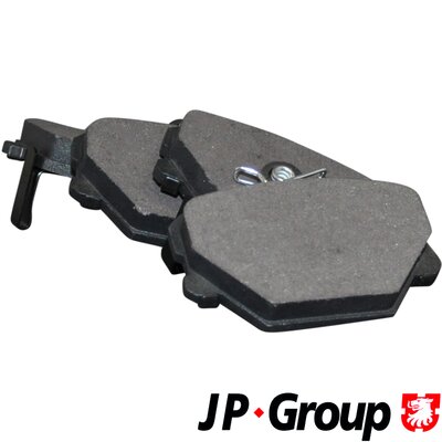 Комплект тормозных колодок, дисковый тормоз   6163600110   JP GROUP
