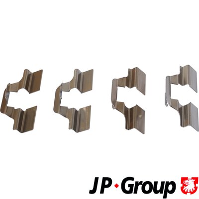 Комплектующие, колодки дискового тормоза   1163750410   JP GROUP