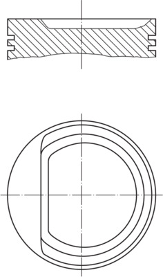 Поршень   010 29 01   MAHLE