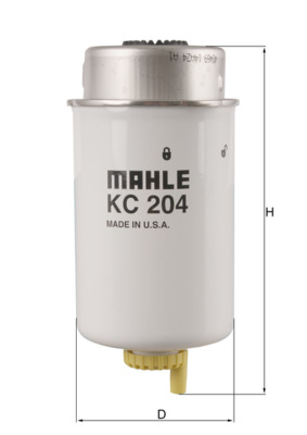 Топливный фильтр   KC 204   MAHLE