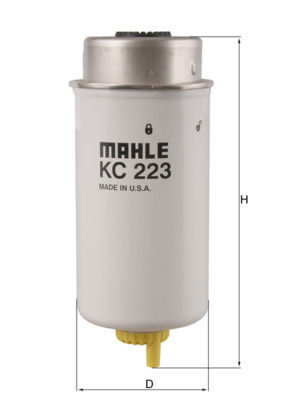Топливный фильтр   KC 223   MAHLE