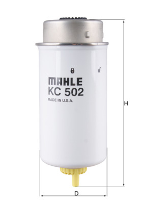 Топливный фильтр   KC 502   MAHLE