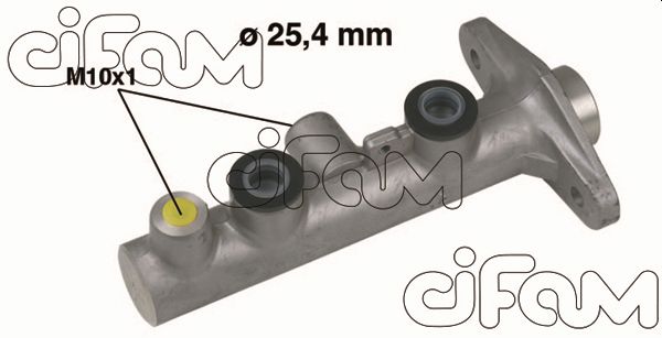 Главный тормозной цилиндр   202-347   CIFAM