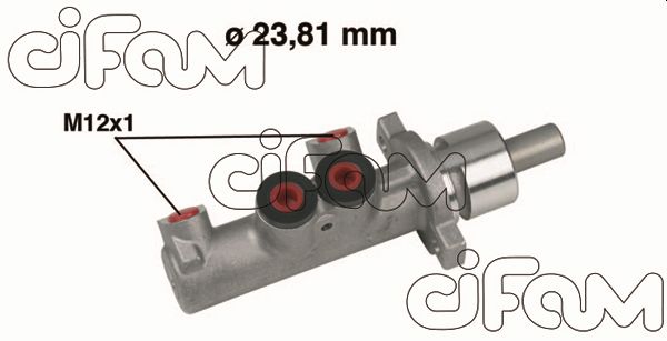 Главный тормозной цилиндр   202-355   CIFAM