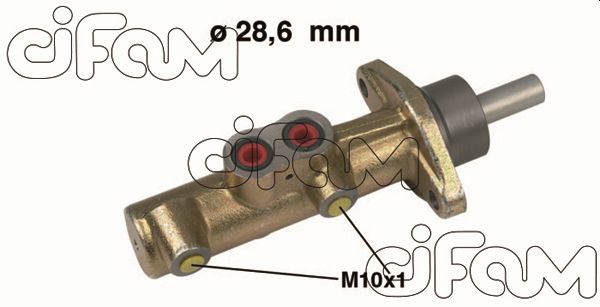 Главный тормозной цилиндр   202-460   CIFAM