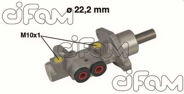 Головний гальмівний циліндр   202-492   CIFAM