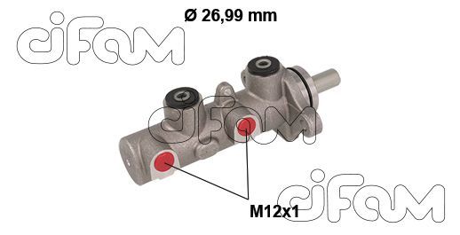 Головний гальмівний циліндр   202-799   CIFAM