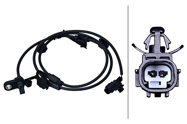 Датчик, кількість обертів колеса   6PU 358 218-211   HELLA