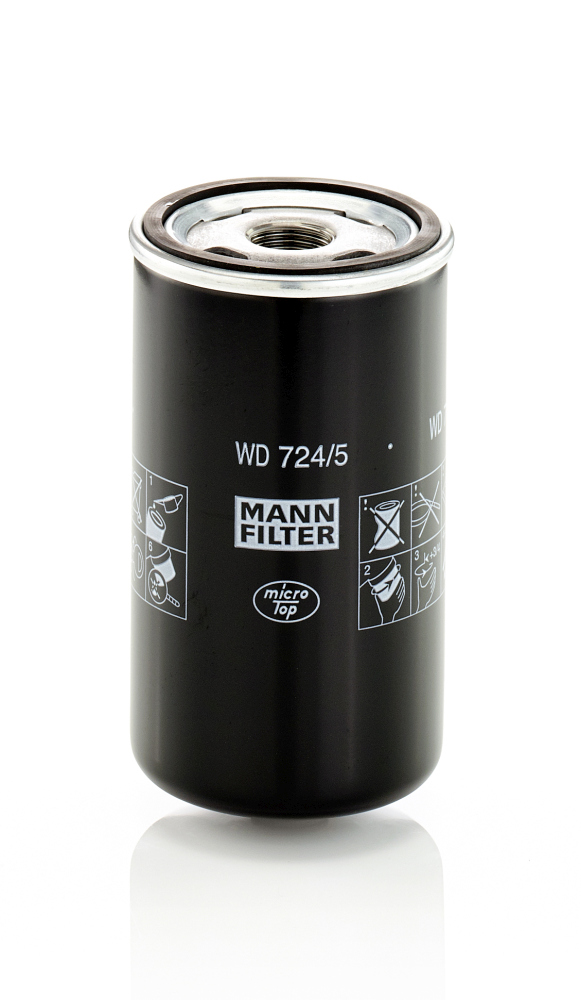 Гідравлічний фільтр, автоматична коробка передач   WD 724/5   MANN-FILTER
