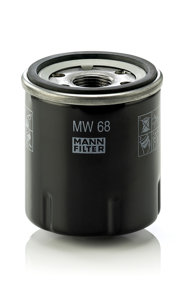 Оливний фільтр   MW 68   MANN-FILTER