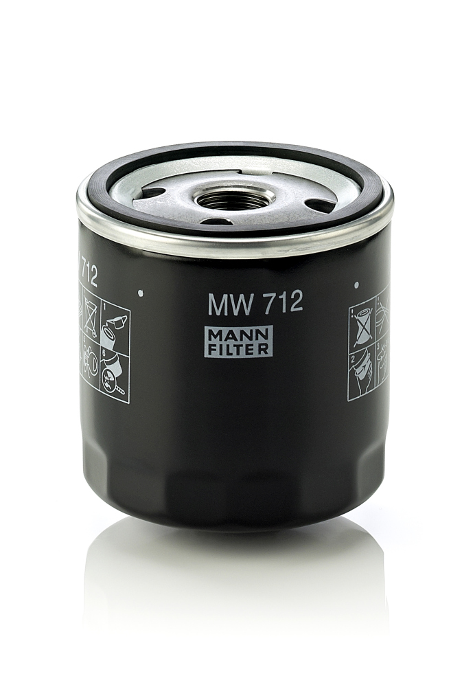 Масляный фильтр   MW 712   MANN-FILTER