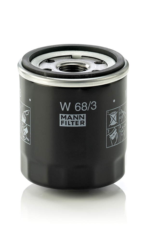 Оливний фільтр   W 68/3   MANN-FILTER