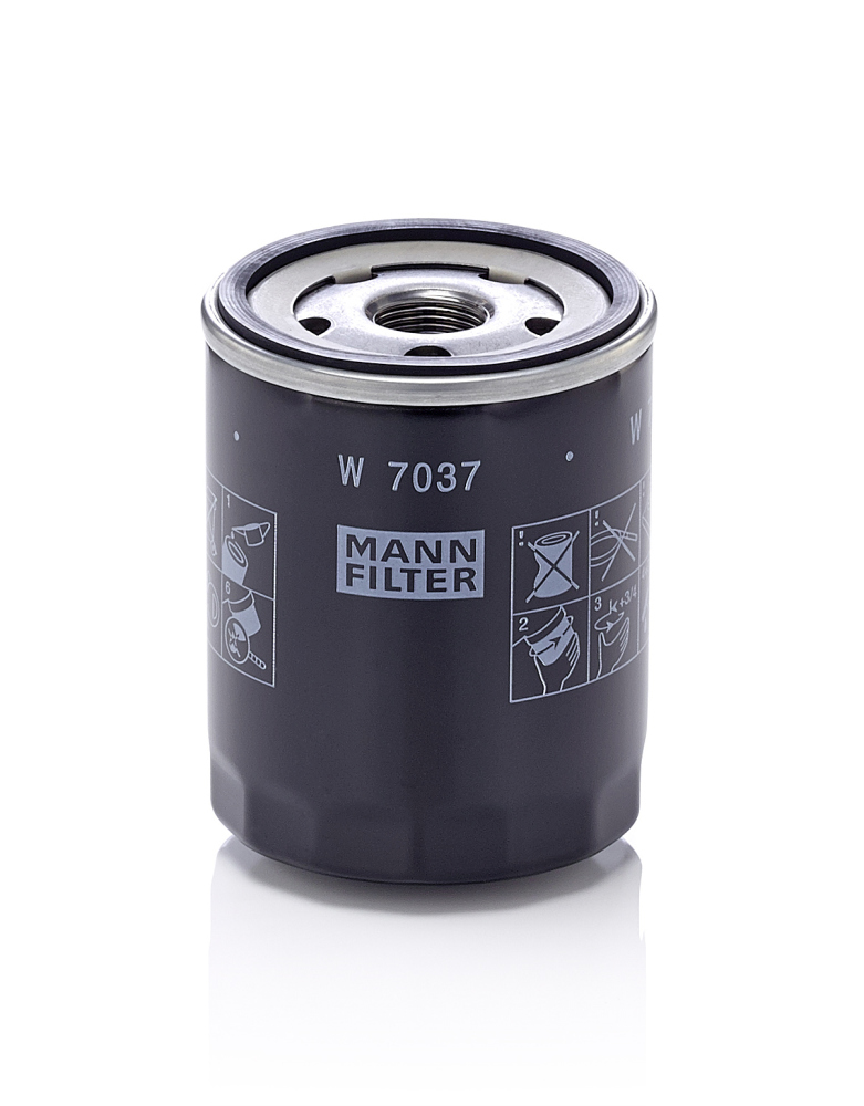 Оливний фільтр   W 7037   MANN-FILTER