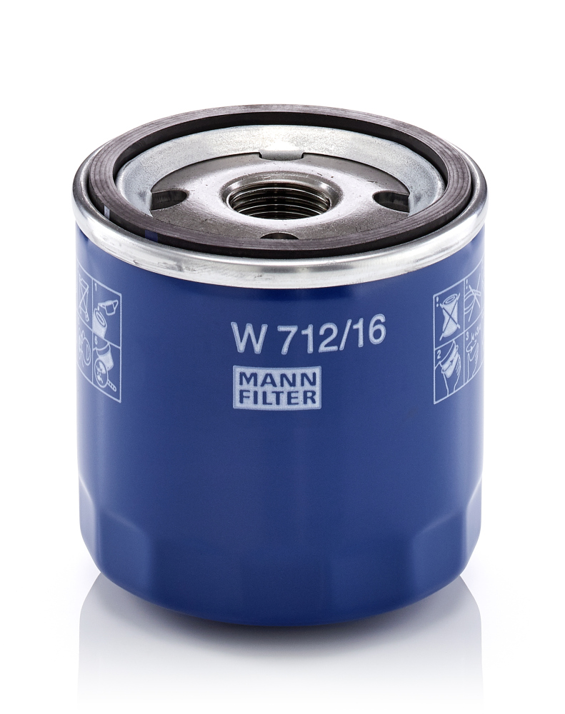 Оливний фільтр   W 712/16   MANN-FILTER