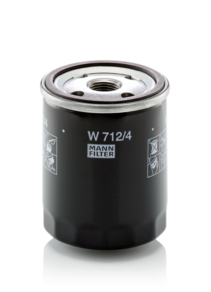 Оливний фільтр   W 712/4   MANN-FILTER