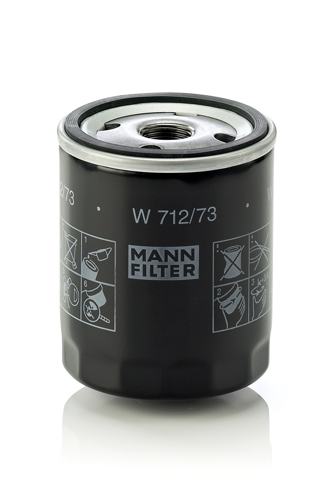 Масляный фильтр   W 712/73   MANN-FILTER