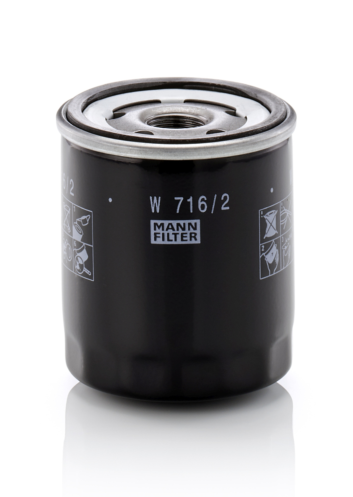 Масляный фильтр   W 716/2   MANN-FILTER