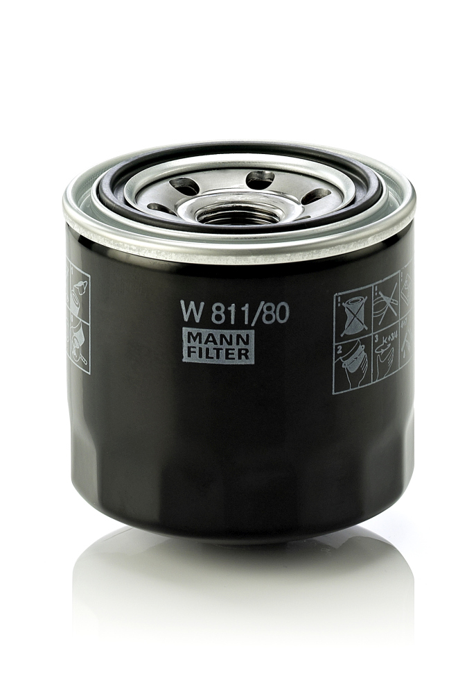 Оливний фільтр   W 811/80   MANN-FILTER