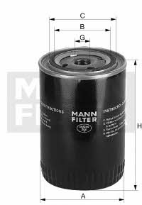 Масляный фильтр   W 962/26   MANN-FILTER