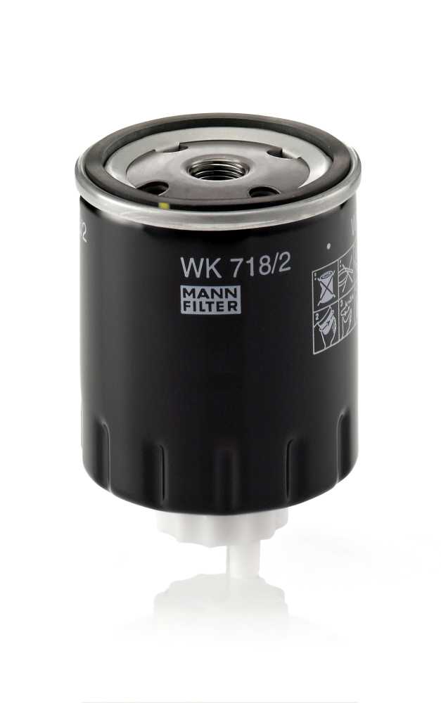 Фільтр палива   WK 718/2   MANN-FILTER