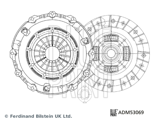 Комплект сцепления   ADM53069   BLUE PRINT