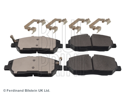 Комплект гальмівних накладок, дискове гальмо   ADG042171   BLUE PRINT