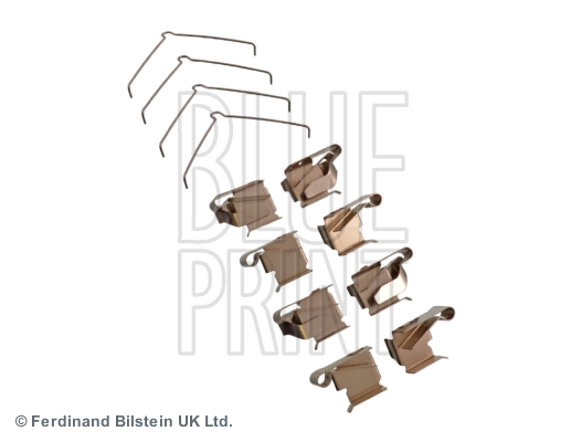 Комплектующие, колодки дискового тормоза   ADT348612   BLUE PRINT