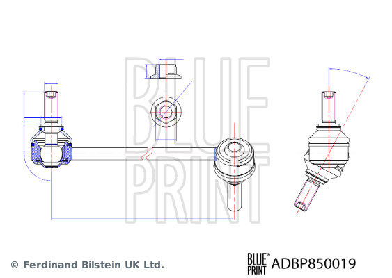 Тяга/стійка, стабілізатор   ADBP850019   BLUE PRINT