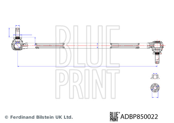 Тяга/стійка, стабілізатор   ADBP850022   BLUE PRINT