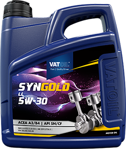 Моторное масло VATOIL SynGold LL 5W-30 4 л, 50017