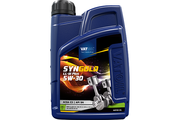 Моторное масло VATOIL SynGold LL-III Plus 5W-30 1 л, 50020