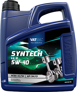 Моторное масло VATOIL Syntech LL-X 5W-40 4 л, 50035