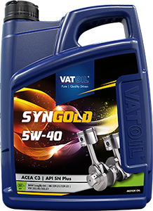 Моторное масло VATOIL SynGold 5W-40 5 л, 50195
