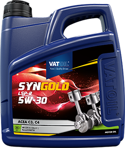 Моторное масло VATOIL SynGold LSP-R 5W-30 4 л, 50789