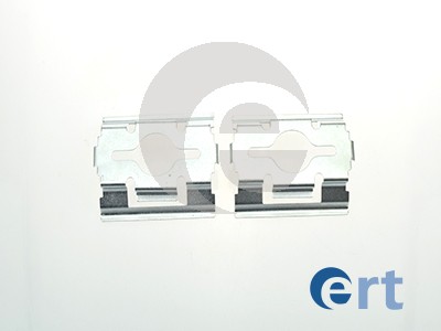 Комплект приладдя, накладка дискового гальма   420011   ERT