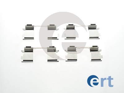 Комплектующие, колодки дискового тормоза   420026   ERT