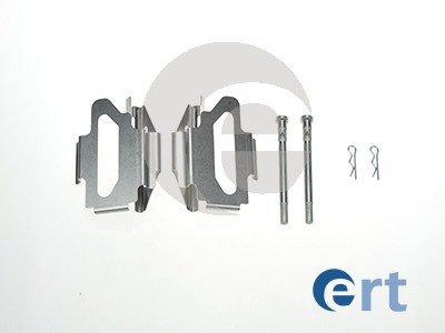 Комплектующие, колодки дискового тормоза   420037   ERT