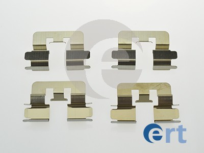 Комплект приладдя, накладка дискового гальма   420038   ERT