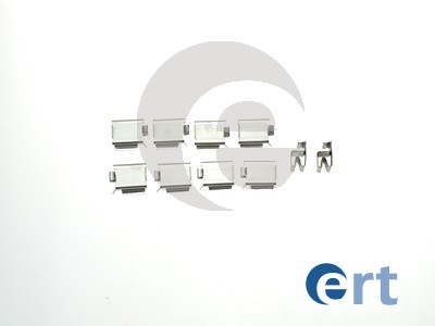 Комплектующие, колодки дискового тормоза   420039   ERT
