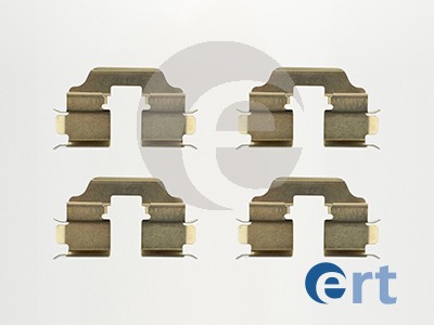 Комплектующие, колодки дискового тормоза   420041   ERT