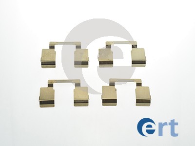 Комплектующие, колодки дискового тормоза   420048   ERT
