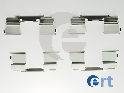 Комплектующие, колодки дискового тормоза   420049   ERT